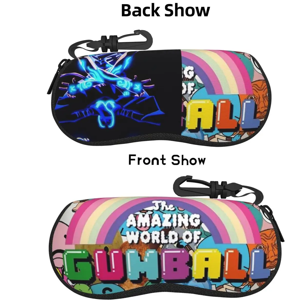 

Чехол для очков The Amazing World Of Gumball, защитная коробка для солнцезащитных очков, женская и мужская мягкая сумка для очков, сумка