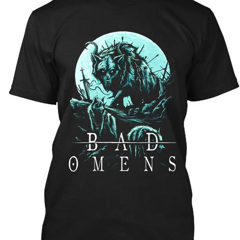 

Винтажная футболка Bad Omens с американской альтернативной музыкой S 5XL
