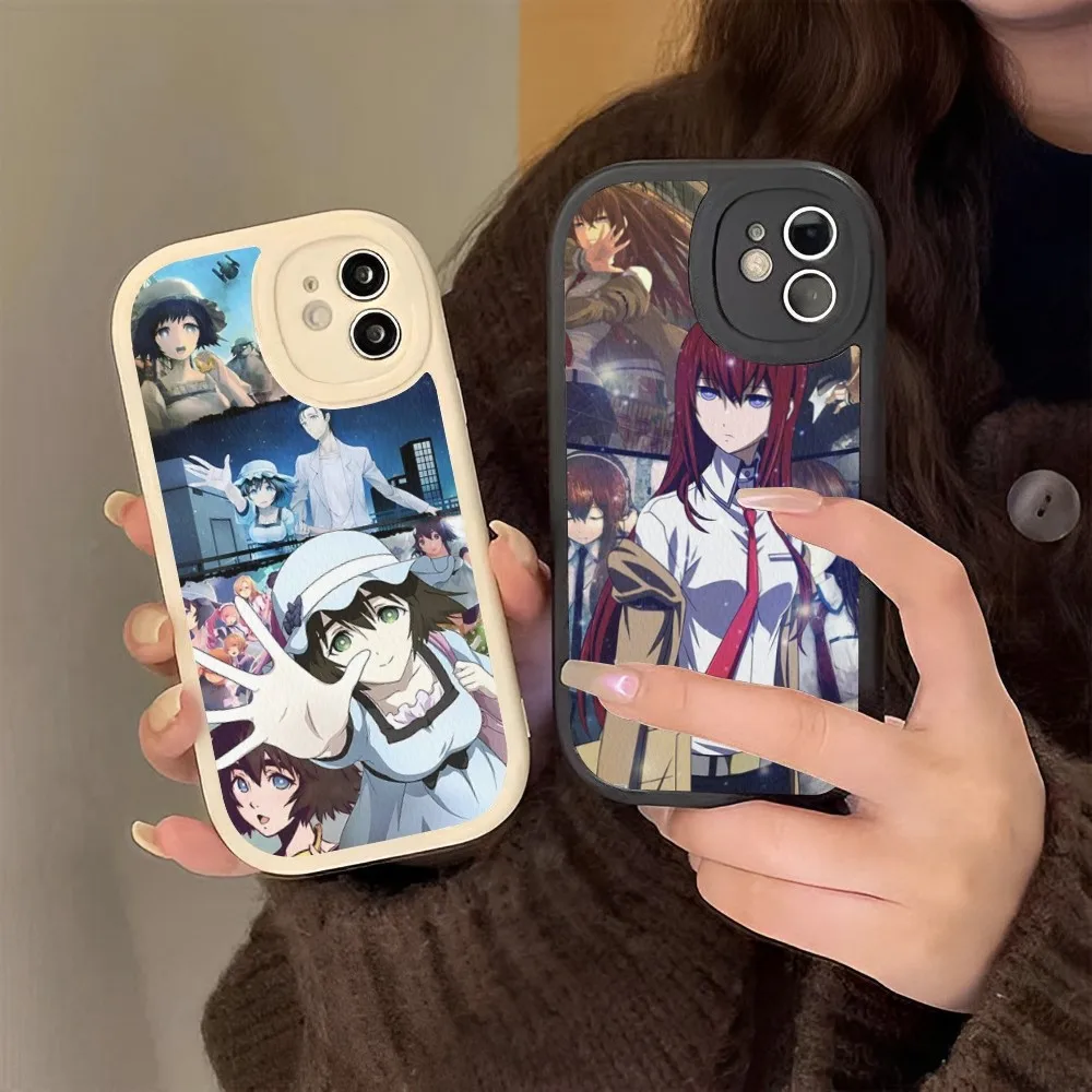 Steins Gate Phone Case Hard Leather For iPhone 14 13 12 Mini 11 14 Pro Max Xs X Xr 7 8 Plus 6 6s