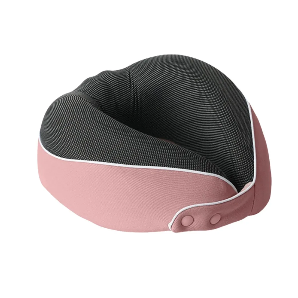 

Neck Support Breathable Fabric U-shaped Pillow Foldable Slow Rebound Neck Pillow With Storage Bag Travel Pillow Business