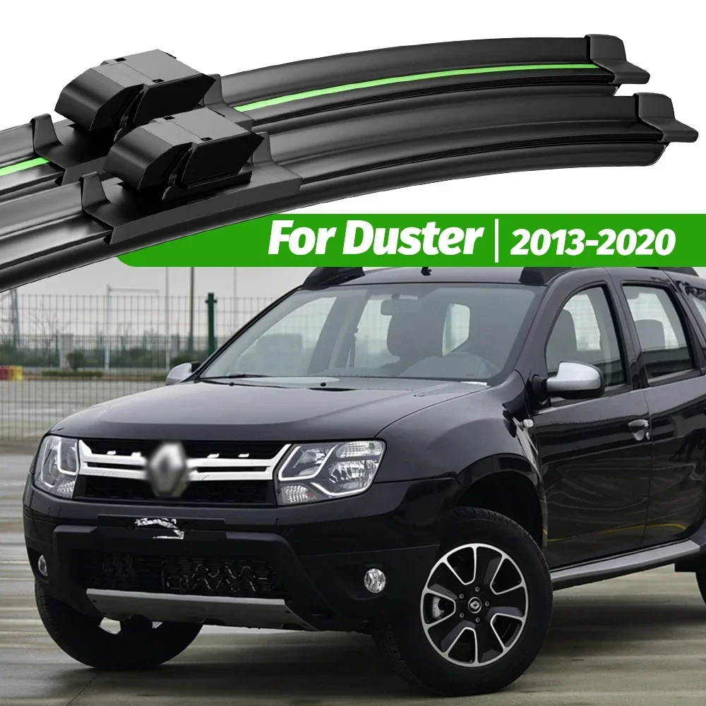 

For Renault Duster 2013-2020 2pcs Front Windshield Wiper Blades 2014 2015 2017 2018 2019 2020 2021 Windscreen Window Accessories