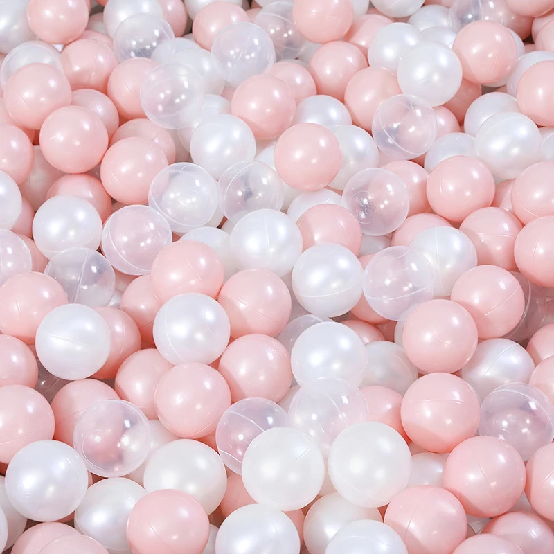 Bez BPA, nietoksyczne, zagęszczone, miękkie, 2,16 cala, 100 sztuk plastikowych kulek do gry w piłkę, wielokolorowe dopasowanie z torbą, zabawkowe piłki dla dzieci