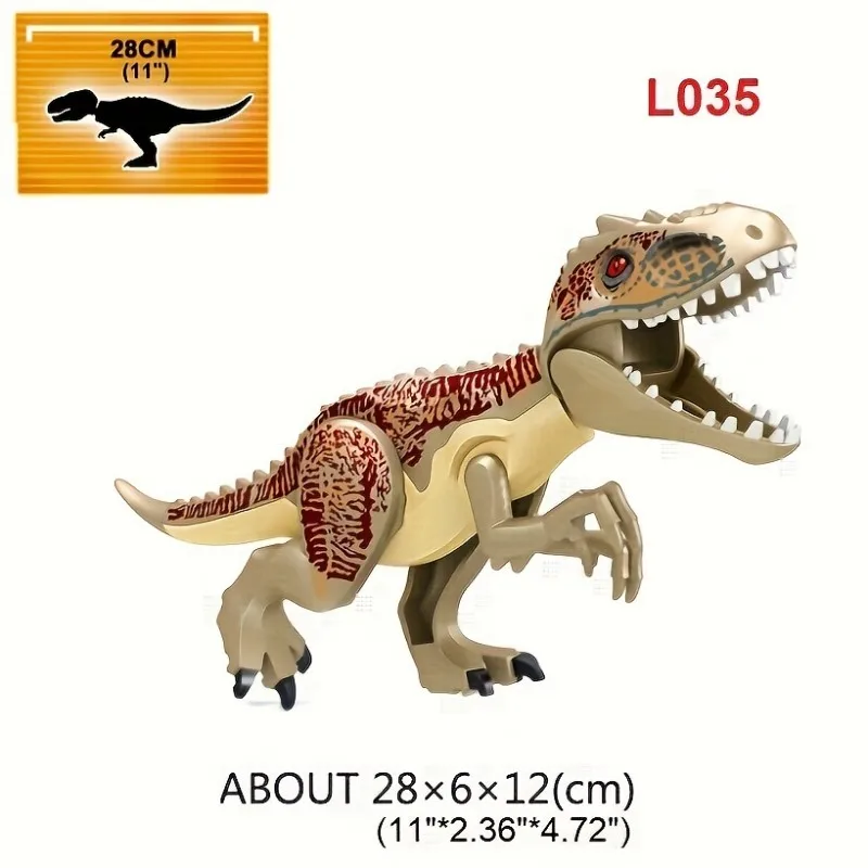 Dinosaur Block Toy Building Blocks Kit Dinosaur Toy STEM Educational Dinosaur Building Blocks Animals Building Blocks Toys