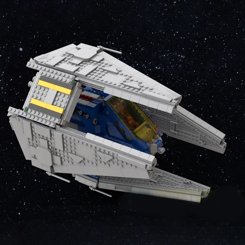 2025 Uds. MOC Galaxy Surveyor Explorer modelo icónico Juguetes de bloques de construcción arquitectura regalo de Navidad ensamblar Idea creativa niños