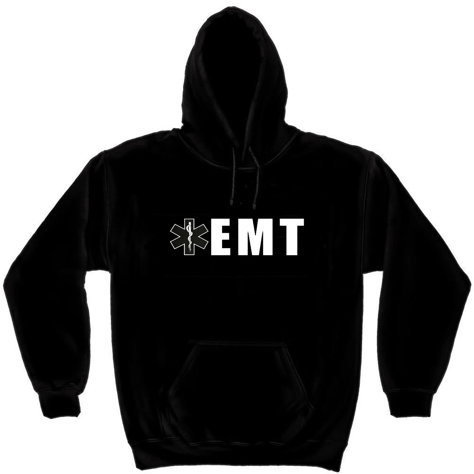 

EMT Star of Life Emblem Medical Paramedic Rescue Pullover Hoodie New 100% Cotton Comfortable Casual Men Sweatshirts Streetwear