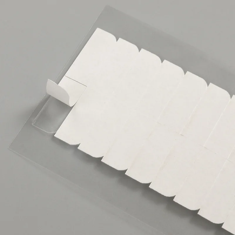 10 Sheets 120 tabs Hair Extension Tape 4cm*0.8cm Double Sided Adhesive Tape for Lace Wig Hair Extensions