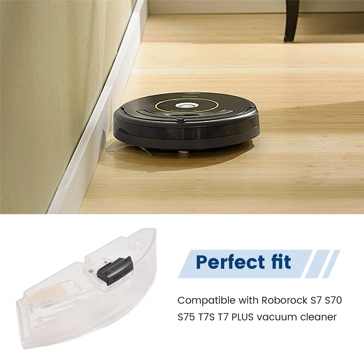 Xiaomi Roborock用の水タンク,ロボット掃除機,交換部品,付属品,s7,s70,s75,t7s,t7 plus