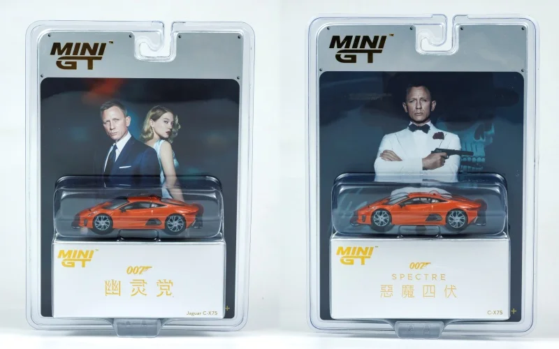 

MINI GT 1:64 007 C-X75 Spectre Blister Packaging Diecast Model Car