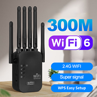 300Mbps WiFi Repeater Remote Wifi Extender 2.4G Network Long Range Signal 802.11N WiFi Booster Repetidor Amplifier For Home