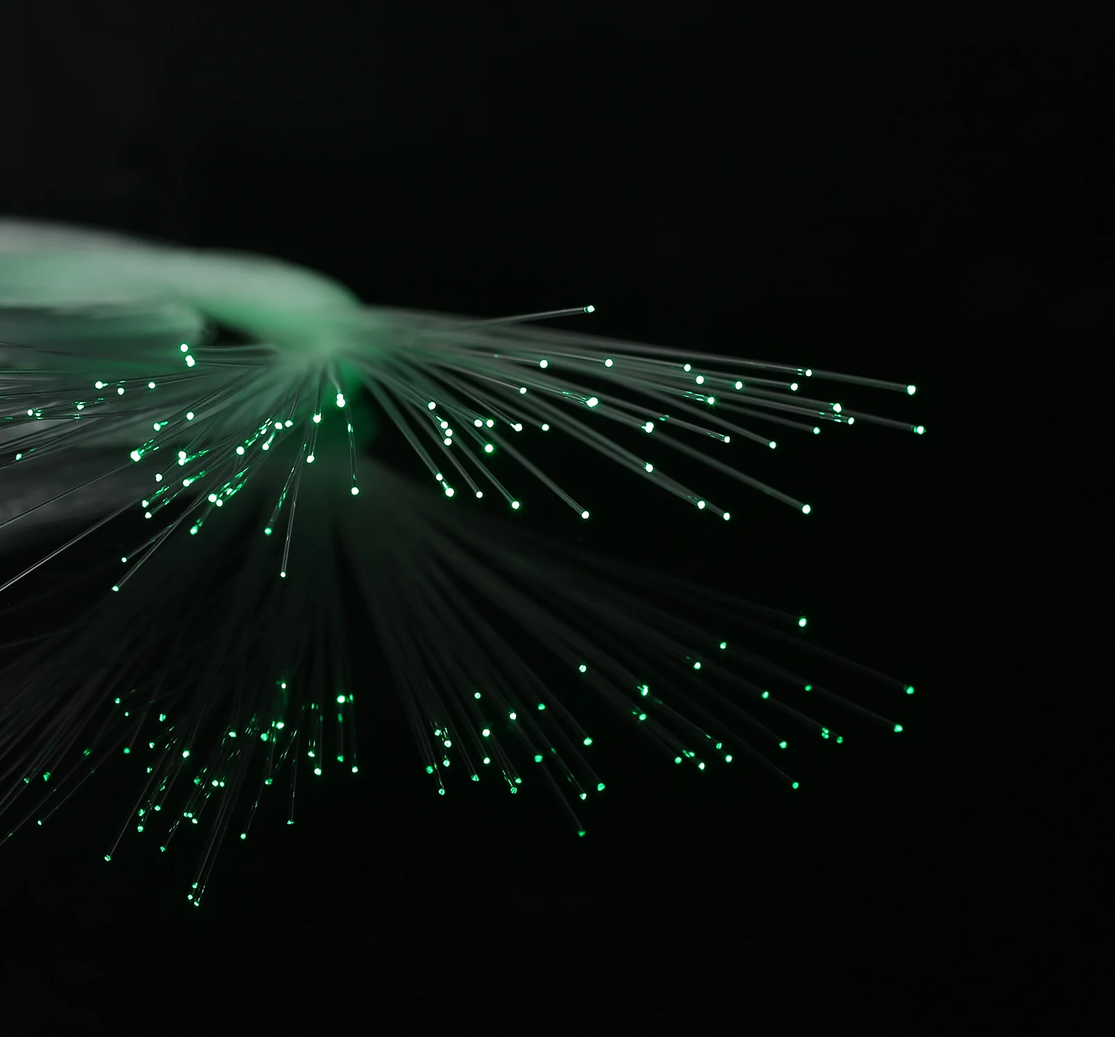 For Star Light Decoration Clear PMMA Optical Fiber Cable End Glow Fiber Optics 0.75mm/2700m Flexible Durable