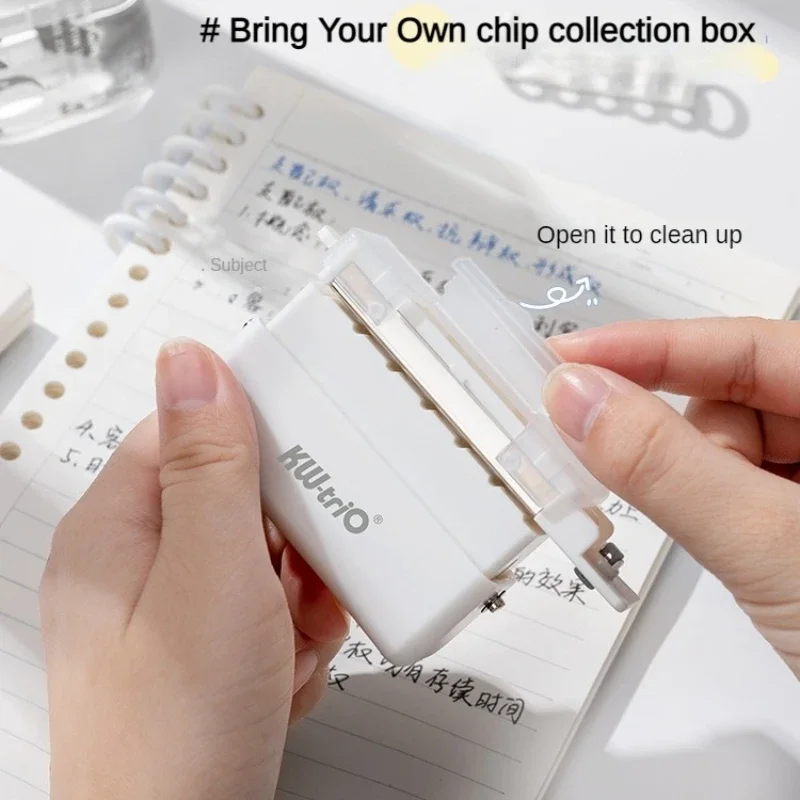 6 Holes DIY Hole Puncher for A4 A5 B5 Loose Leaf Paper Hole Punch Standard Hole Punch Office Binding School Supplies Stationery