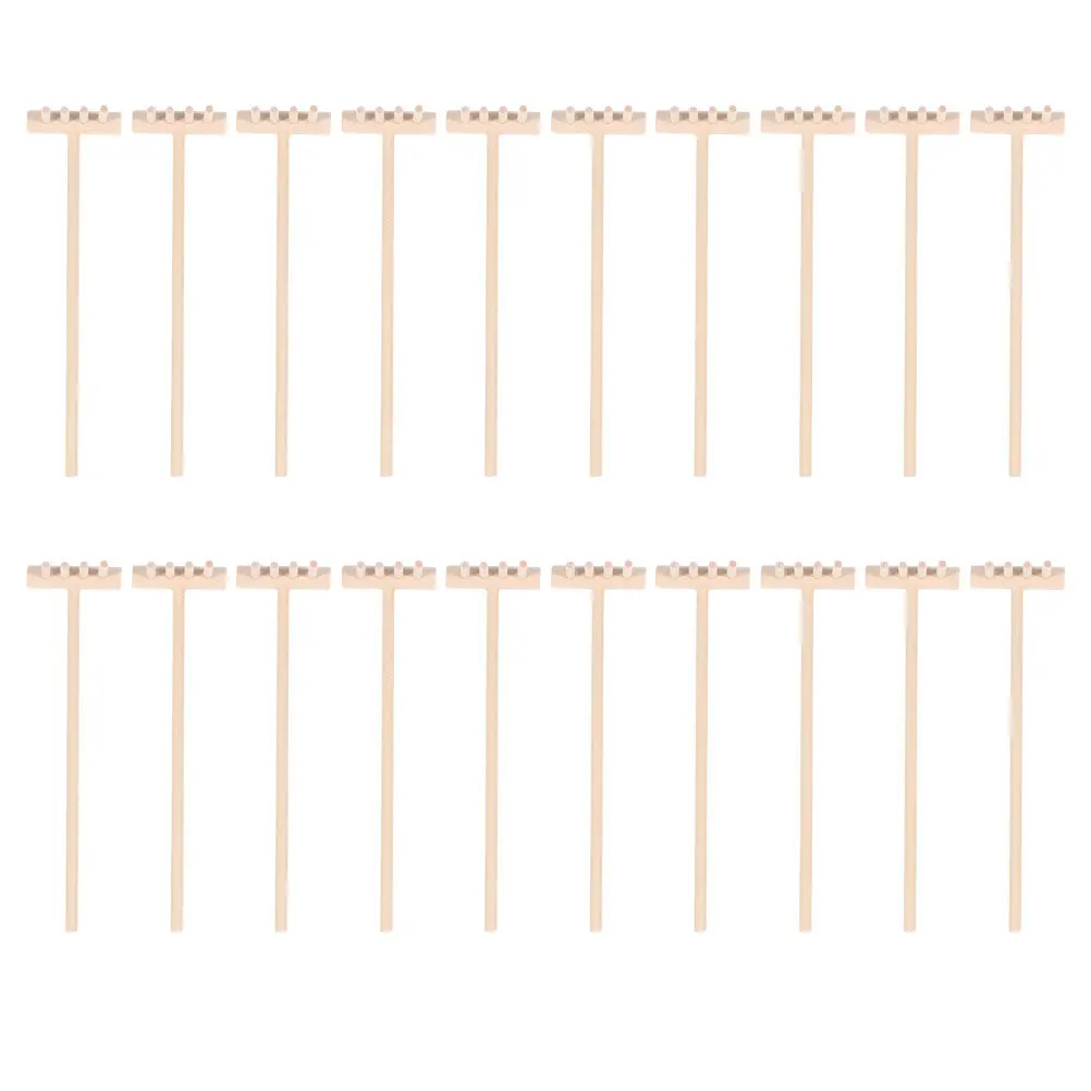 

20Pcs Mini Zen Garden Rake Tools Bamboo Sand Tray Accessories Meditation Tabletop Decor for Relaxation Tabletop Sand Rake