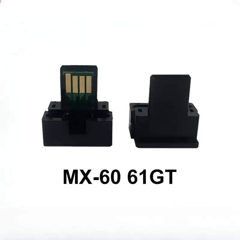 Chip de cartucho de tóner MX-60 MX61 para impresora Sharp MX 2630N 3050 3070 3550 3570 3060N 3560 4050 4070 5050 5070N 6050N 6070N