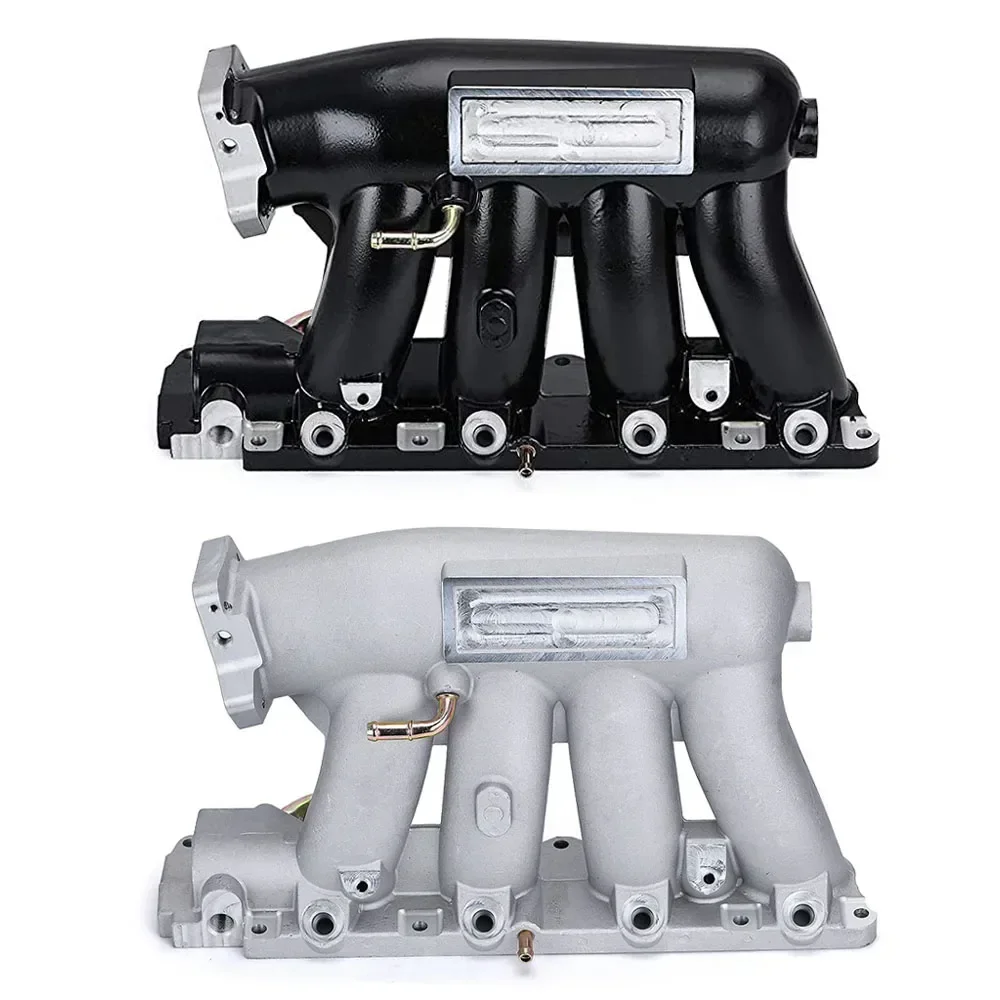 Car Aluminum Intake Manifold For 04-08 Acura TSX Base For 06-11 Honda Civic SiK-serie Intake Manifold High Volume Fuel Rail Kit