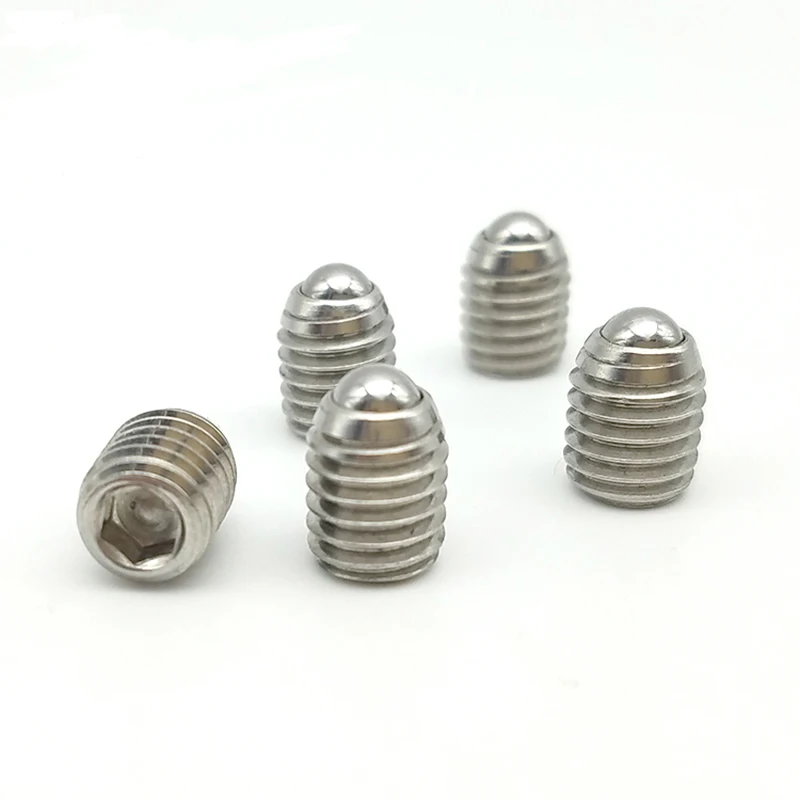 BPK3  SUS304 Stainless Steel Precision Positioning Beads Screw Push Fit Spring Plunger