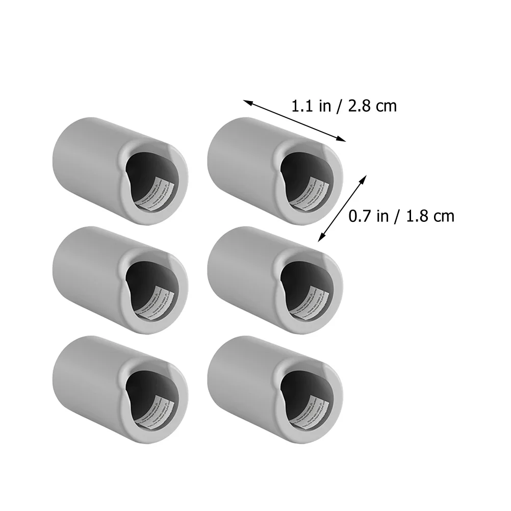 6 Pcs Silicone Anti-collision Corner Child Proof Guards Bumpers Door Pull Protector Protectors for Furniture