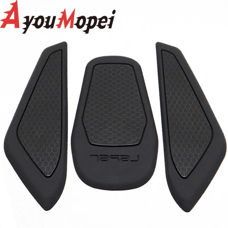 For Honda REBEL500 REBEL300 REBEL CMX 500 300 CM500 CM300 Motorcycle Accessories Gas Tank Protect Sticker Fuel Cap Cover Pad