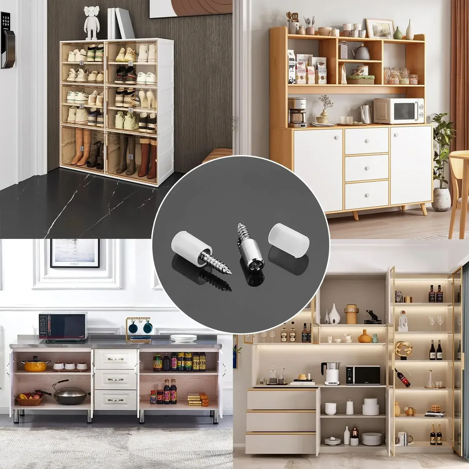 Self-Tapping Screws Cabinet Laminate Support