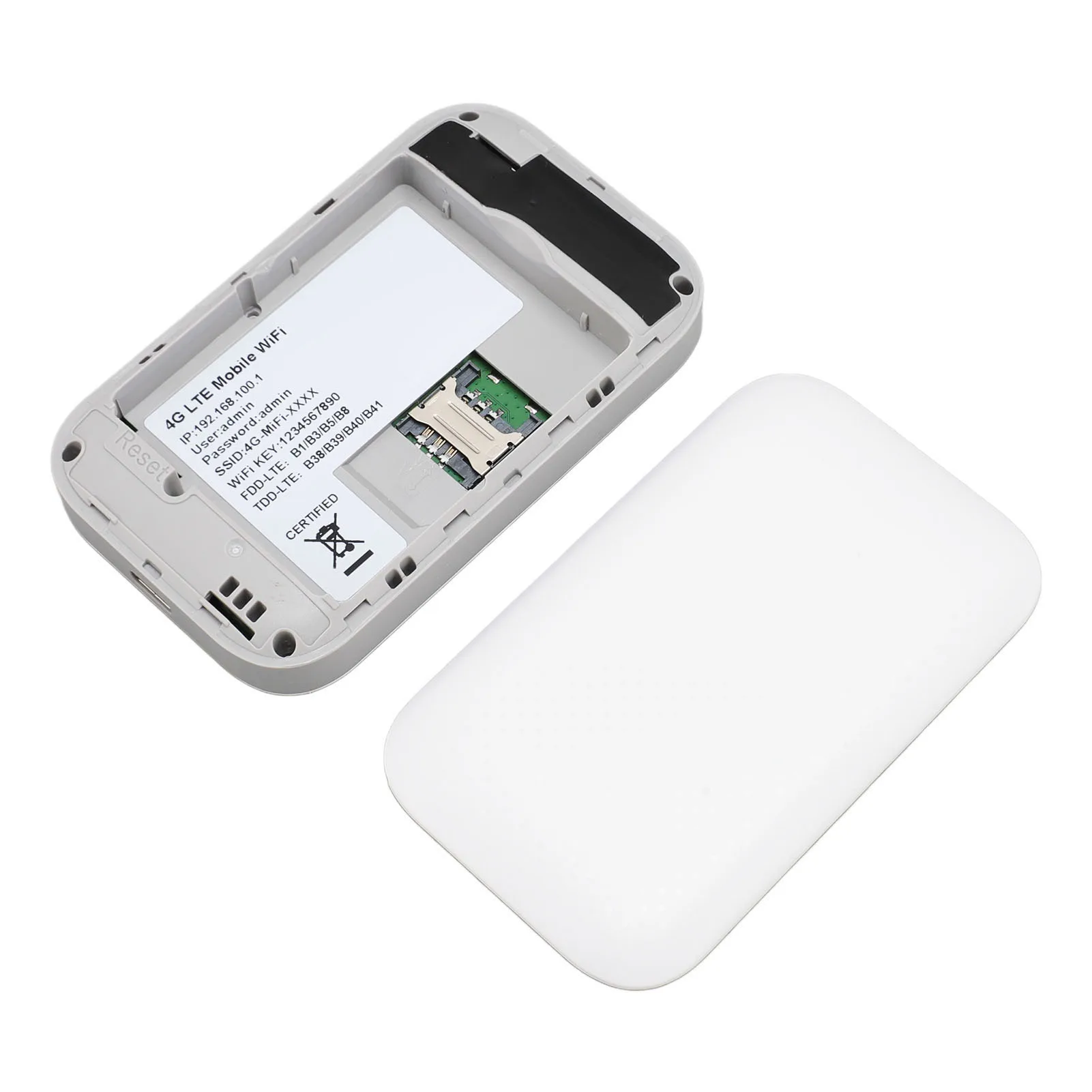 Mobile WiFi Hotspot Professional Plug and Play Supports B1 3 5 8 38 39 40 41 4G LTE WiFi Modem 300Mbps for Tablets for Laptop