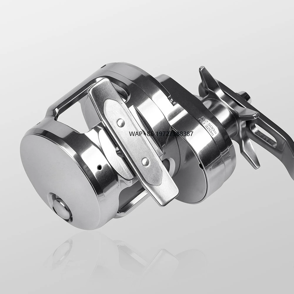 

Full Metal 8+1BB 5.2:1 Max 20kg Slow Jigging Reel Boat Left Hand Saltwater Trolling Reel