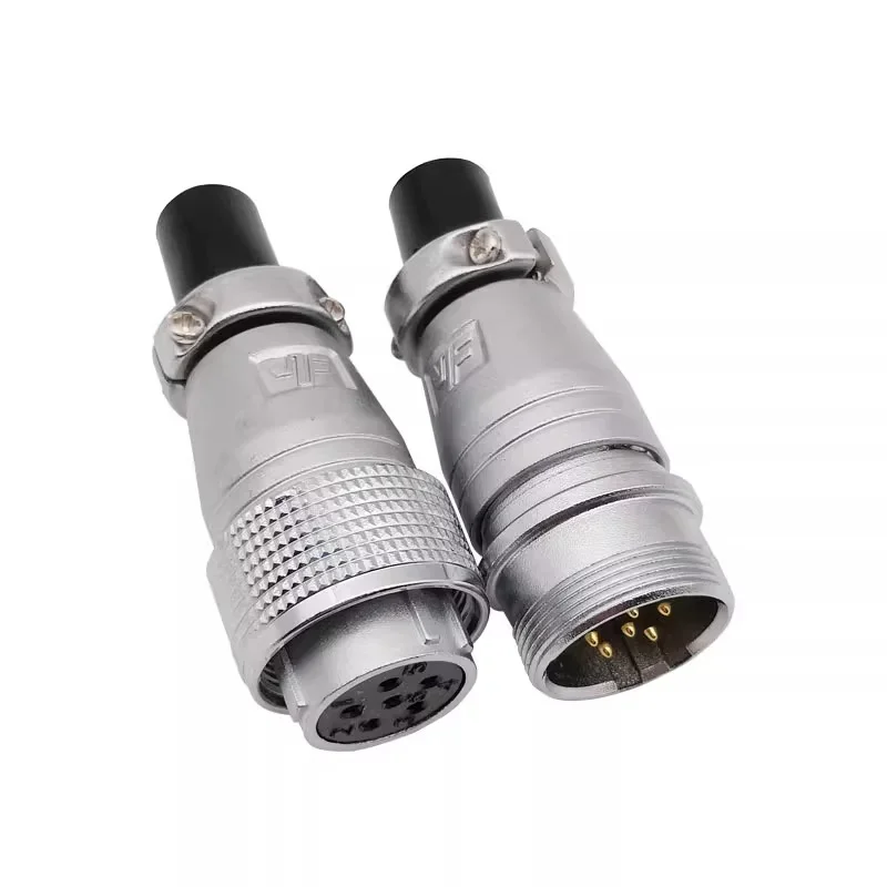 2/3/4/5/6/7/8/9/10/12 Pin PLS20 Aviation Connector Air Carrier Male Female Connector Plug WS20 TP20 Opening Diameter 20mm