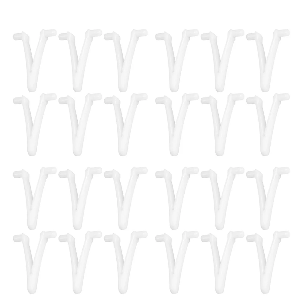 Clip de red para hojas, compatibilidad con Clip de fijación para piscina de 1,6x2 pulgadas con postes de 1 1 y 4 pulgadas para aplicaciones de limpieza de piscinas