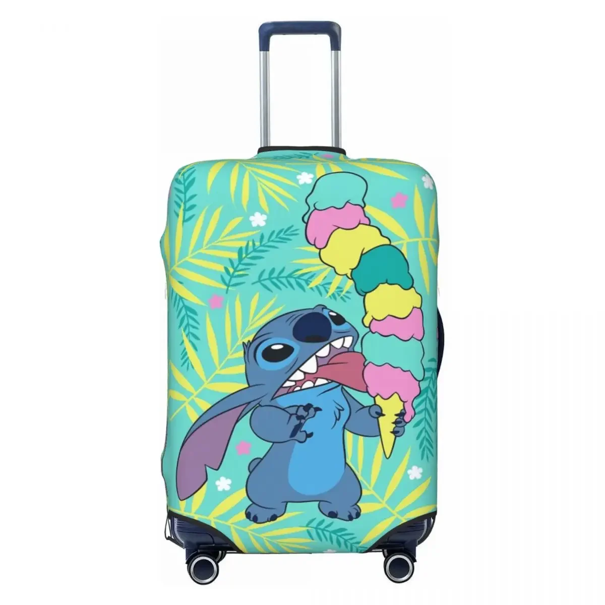 Custom Stitch Bagage Cover Protector Mode Reizen Koffer Beschermhoes Voor 18-32 Inch