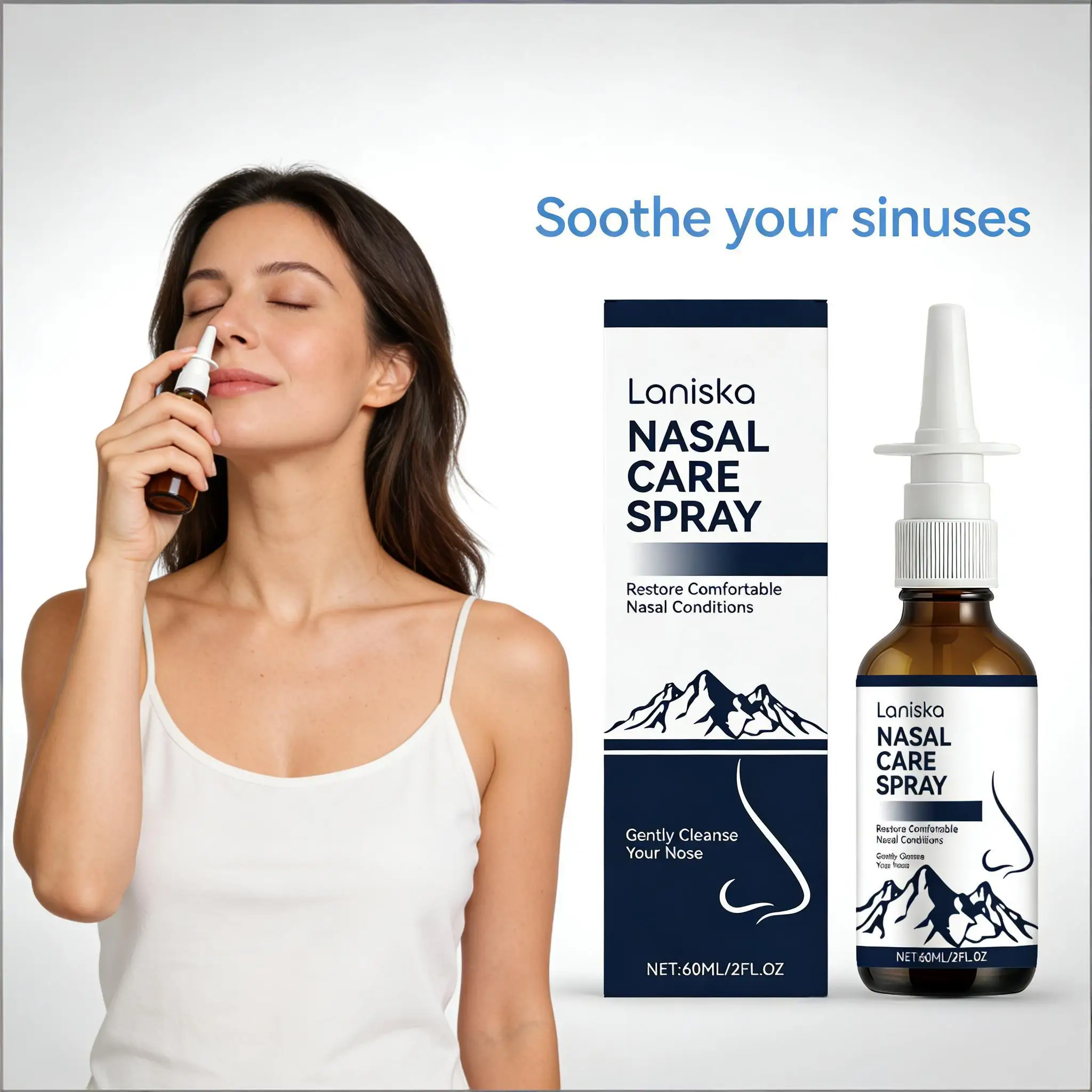 

Nasal Soothing Spray Enhance Lung Protection Improve Respiratory System Relieve Chest Stuffiness Pulmonic Protection Nose Care