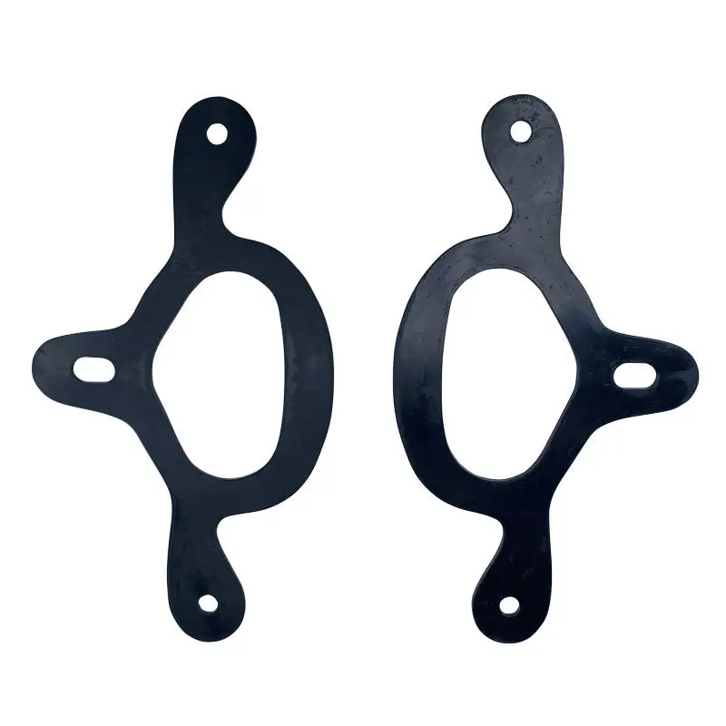 Black Silicone Spur Straps Protective Spur Covers Durable Horse Riding Equestrian Rider Accessories