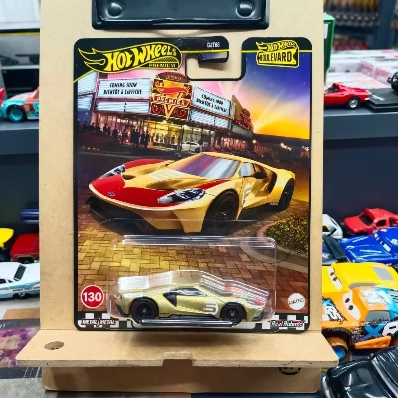

В наличии Hot Wheels Boulevard: Mix 3 из 2025 Premium Mercedes Benz Maserati Toyota Ford Gt 1:64 Литая под давлением модель автомобиля, игрушки
