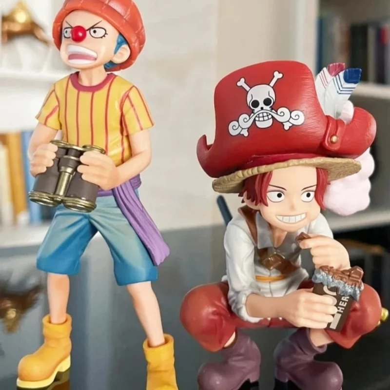 

Genuine Dxf One Piece Anime Figure Shanks Buggy Grandline Children Wano Country Model Dolls Action Figurine Decor Figurine