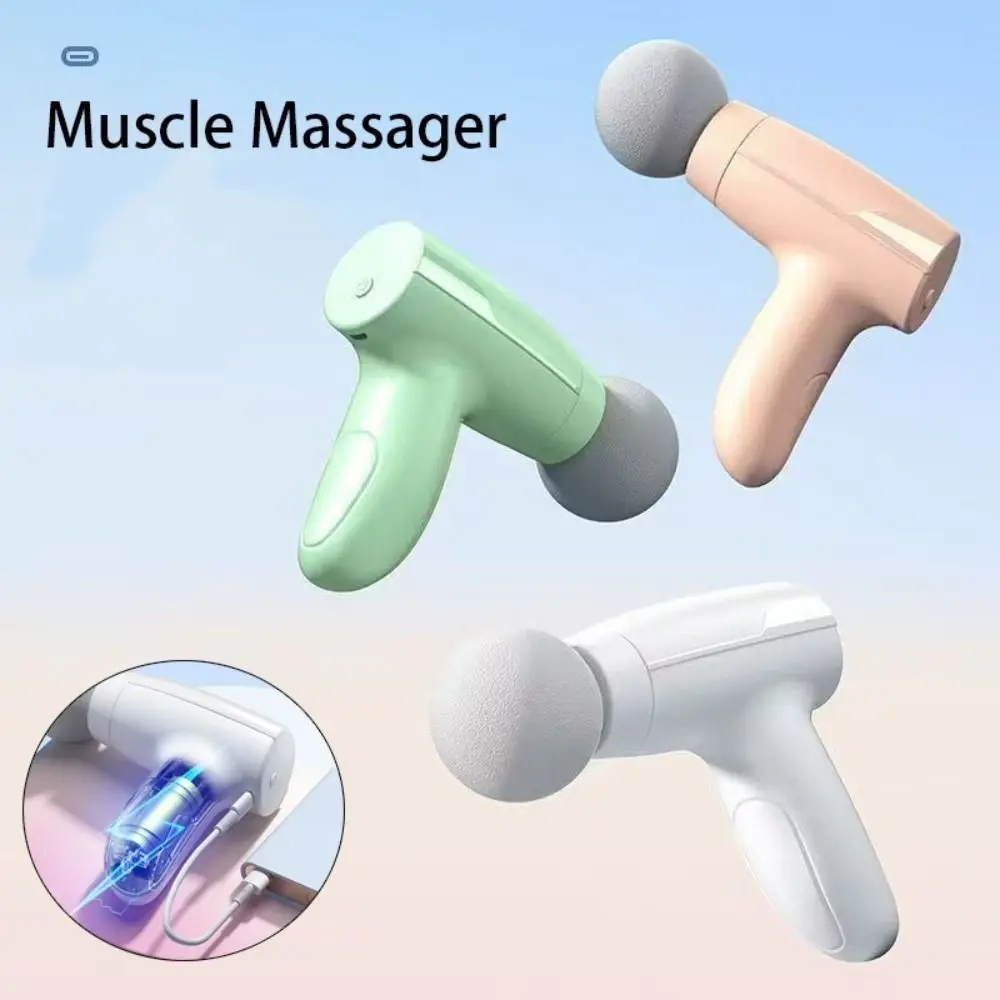 Draagbare 500mAh Spierstimulator 3-speed Elektrische Fascia Massager Trillingen Spier Ontspanning Trillingen Massage Machine
