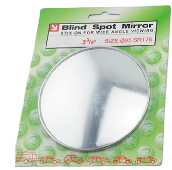 

Convex Mirror Blind Spot Mirror Wide Angle Viewing Strong Sticky Backing Waterproof Attachment Easy Installation