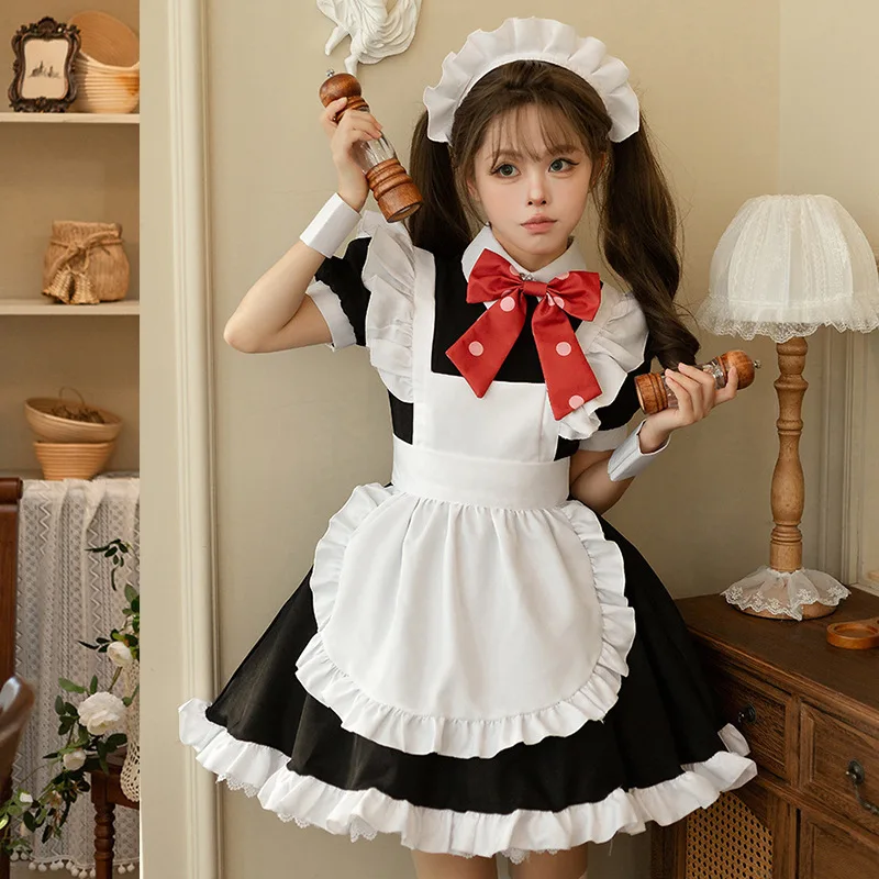 

Anime Maid Dress Cosplay: Bocchi the Rock! Gotoh Hitori (Bocchi-chan) Costume