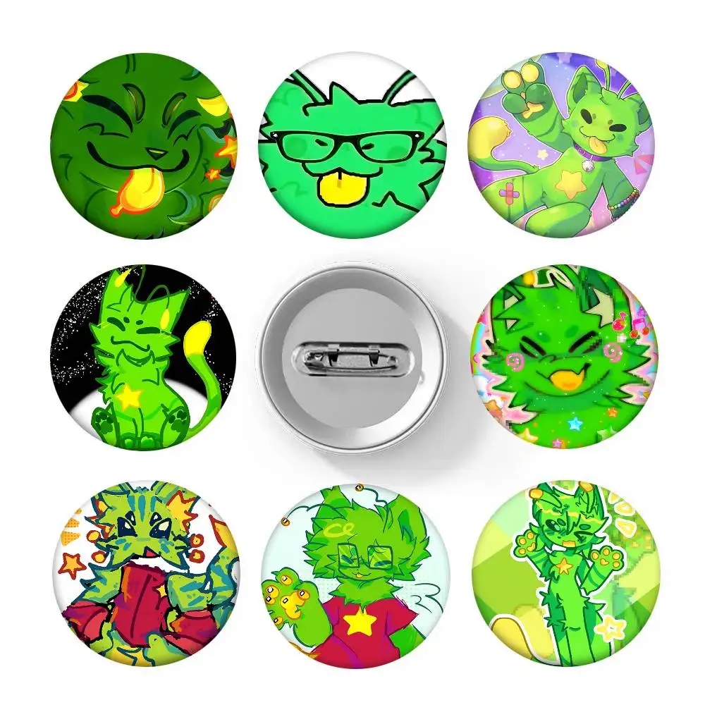 Funny Silly Gnarpy On A Skateboard Meme Round Badges Can Be Used To Decorate Clothes And Backpack Pins