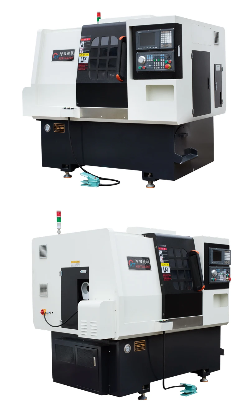 Cina Mini per utensili Live in metallo, piccolo letto inclinato che gira tornio di tipo svizzero Cnc Hine