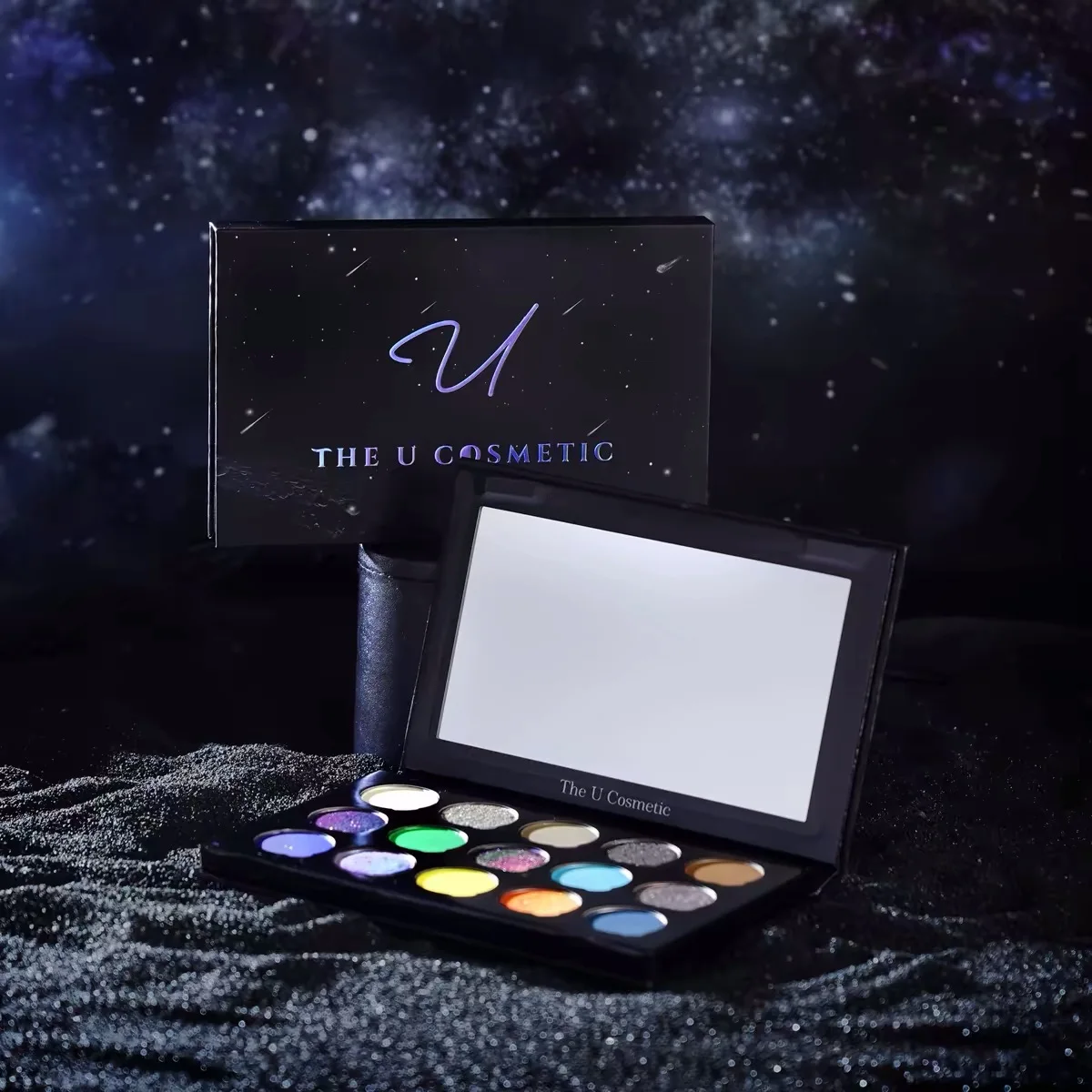 The U Cosmetic Universe Eye 15 Color Matte Shimmer Chameleon Eye Shadow Palette Eyeshadow Makeup