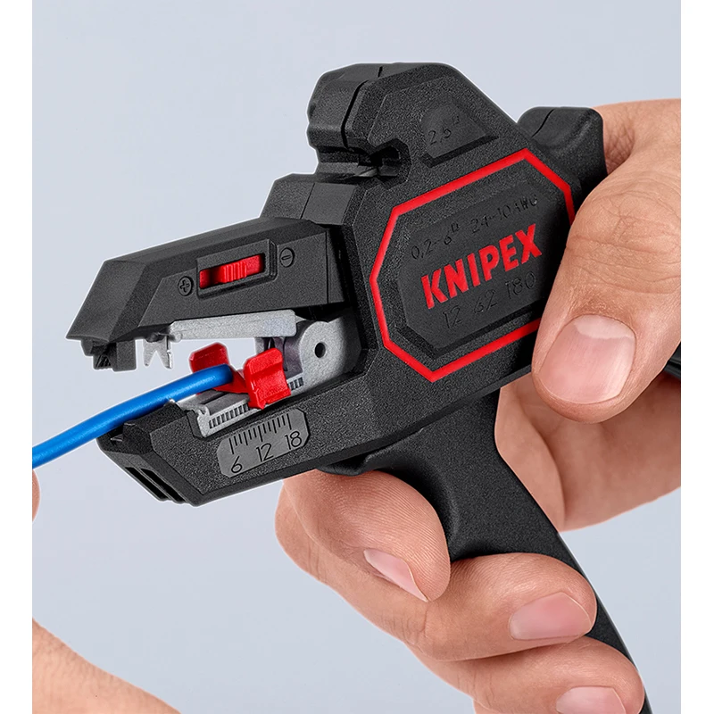 KINPEX Stripping Tools Automatic Wire Strippers Self-adjusting Insulation Stripper 10-24 AWG NO.1262180