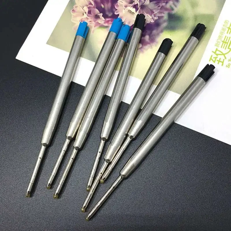 5/10/20pcs L:3.9 In Ballpoint Pen Refills for Parker Pens Medium Point blue Black Ink Rods for Writing Office Stationery view 2