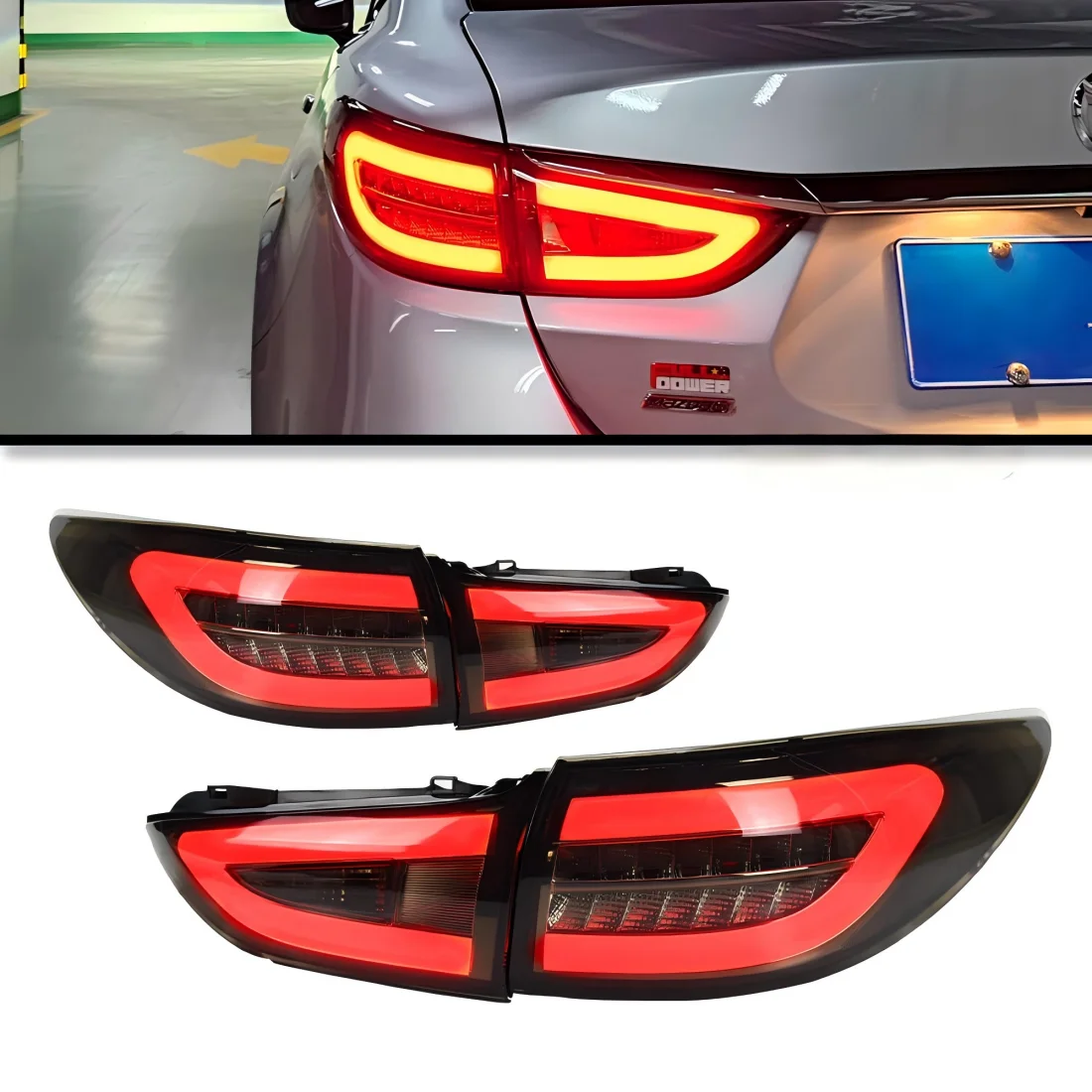 LED Tail Lights for Mazda 6  Atenza 2014-2019 Start-up Animation Sequential Signal Brake Indicator Dynamic DRL Automotive Access