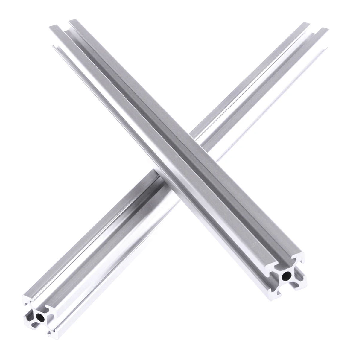 4pcs 2020 Aluminum Profile Extrusion T-slot 100mm-800mm  Linear Rail 150mm 300mm 350mm 400mm 600mm for 3D Printer Workbench CNC