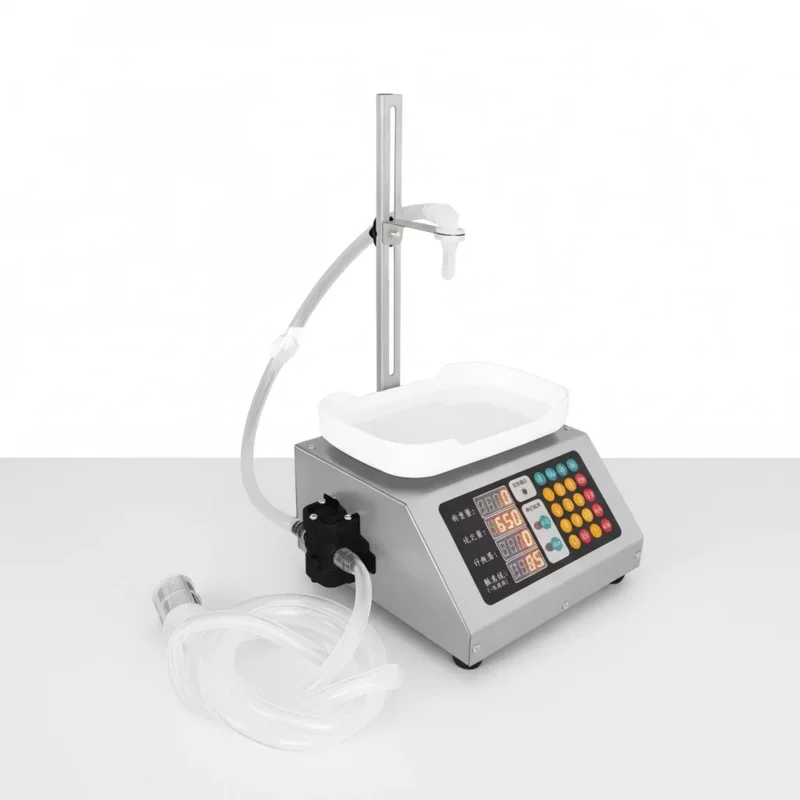 

Hot Selling Nail Polish/Glue Diaphragm Pump Weighing Laundry Detergent Gel Viscous Liquid Filling Machine