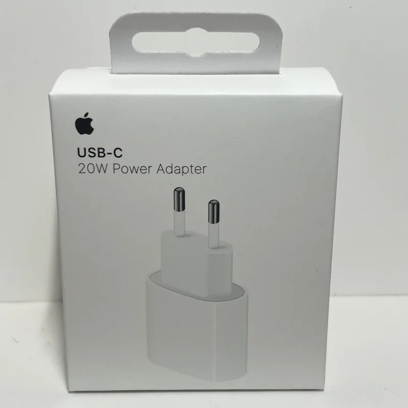 أبل الأصلي USB-C 20 واط محول شاحن شحن سريع آيفون 17 16 15 برو ماكس زائد الهواء ميني