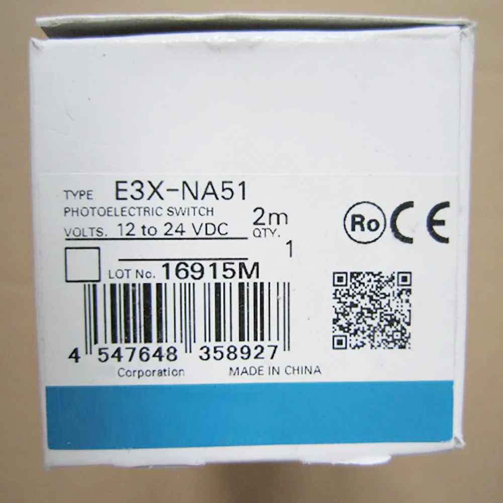 E3X-NA51 เครื่องขยายสัญญาณไฟเบอร์ออปติก 2M