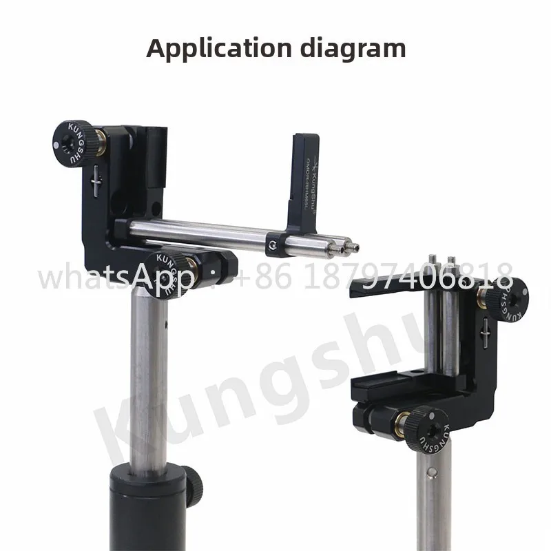 Adjustable cylindrical frame\two-dimensional adjustment\optical adjustment frame, lens support installation