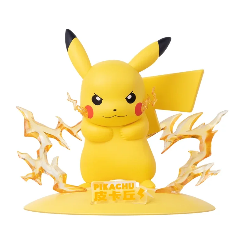 Nieuwe, originele Funism Pokémon actiefiguurtjes in een verrassingsdoos, animefiguren van Pikachu, Greninja en Lucario, Mew, een leuk kerstcadeau, verzamelbaar speelgoedmodel.