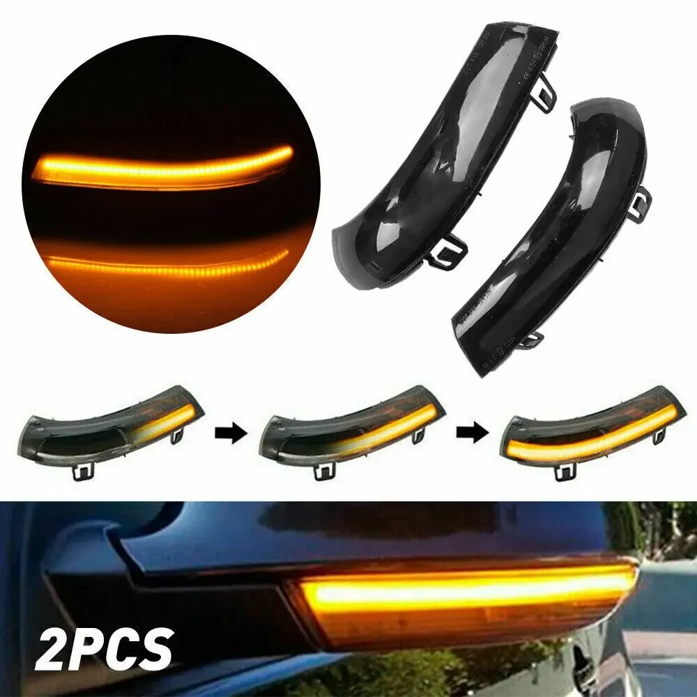 2pcs Dynamic Blinker For VW GOLF 5 GTI V MK5 Jetta Passat B5.5 B6 Sharan Superb B5 EOS LED Turn Signal Mirror Indicator Light