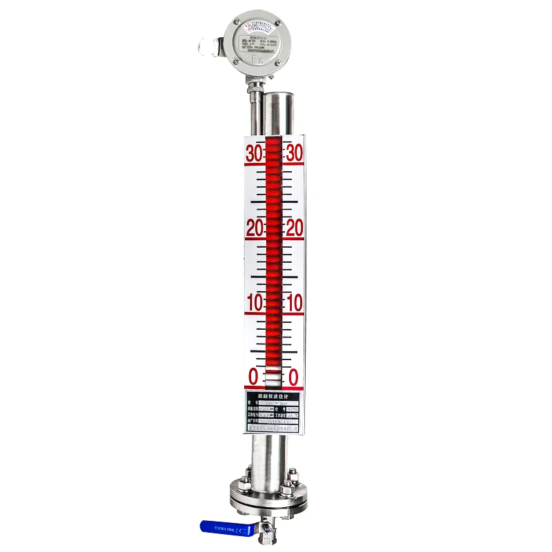 Diesels Tank Liquid Level Sensor Magnetics Flap Oil Level Gauge Manufacturer Level Measuring Instruents