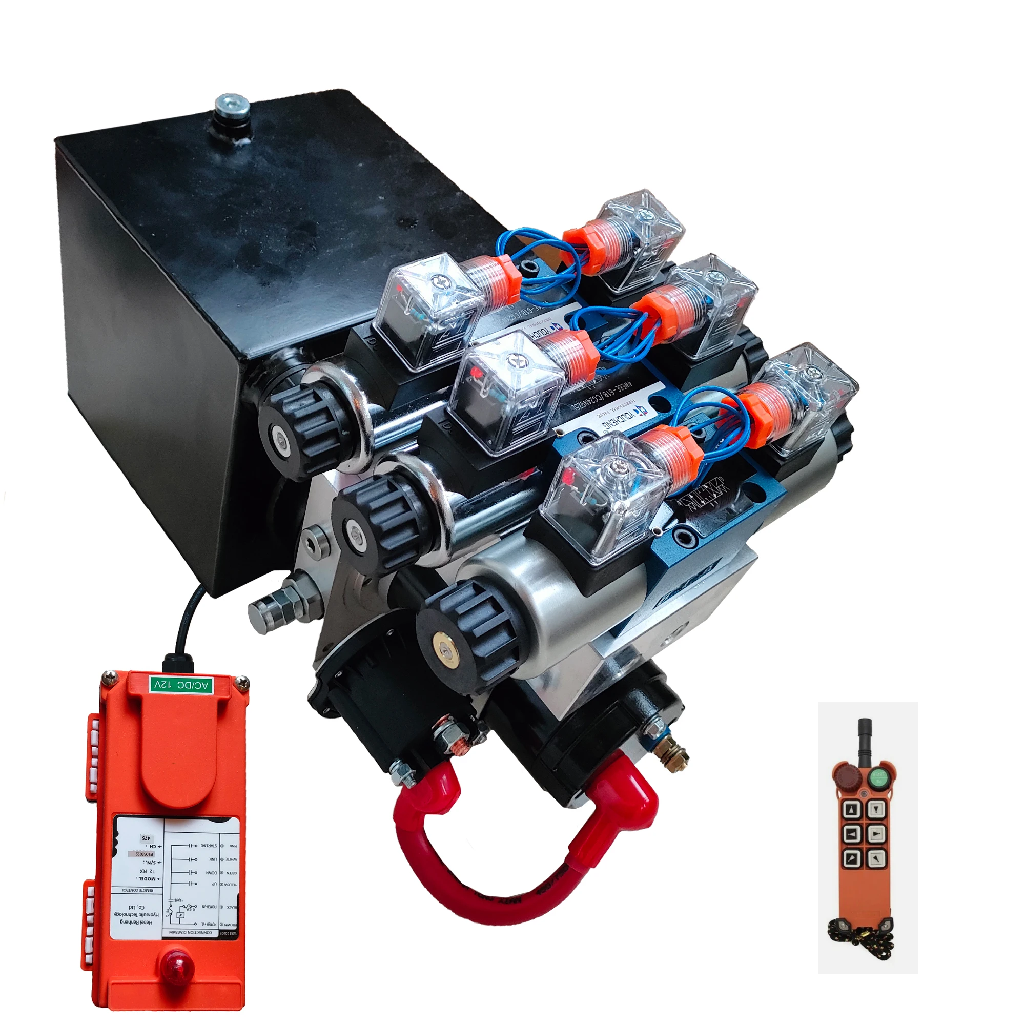 

0.8kW AC Hydraulic Power Unit (3-way, 6-specification), suitable for excavators, construction machinery, etc.