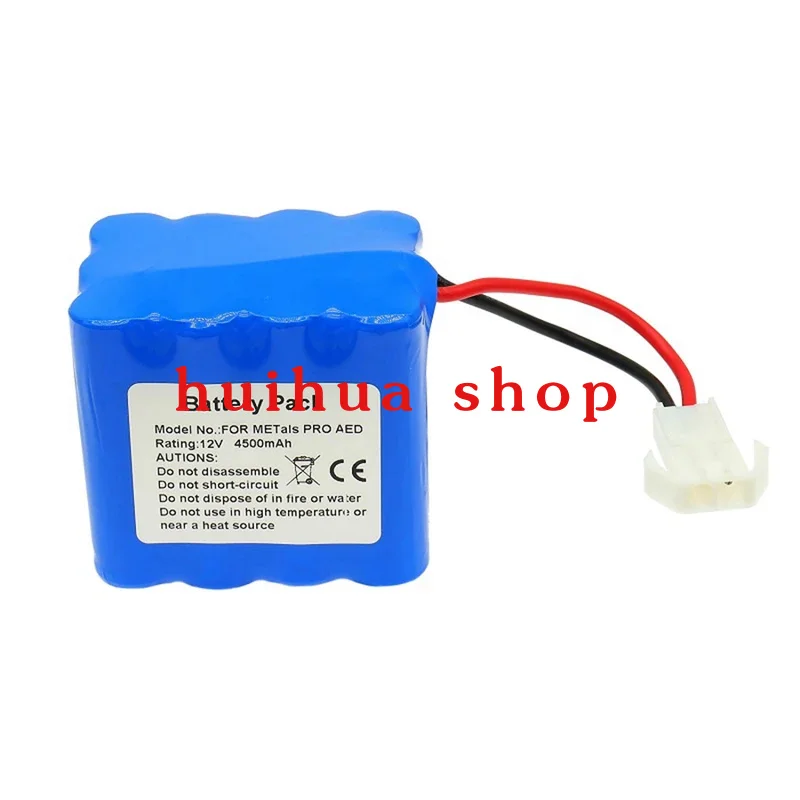 

for 12v Battery Pack AED Power Parts 4.5 Ah for Non Rechargeable